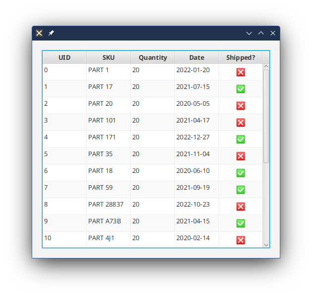 Image TableView