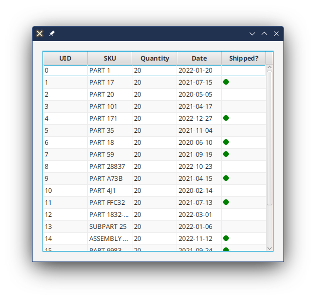 Image TableView