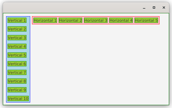 VBox and HBox